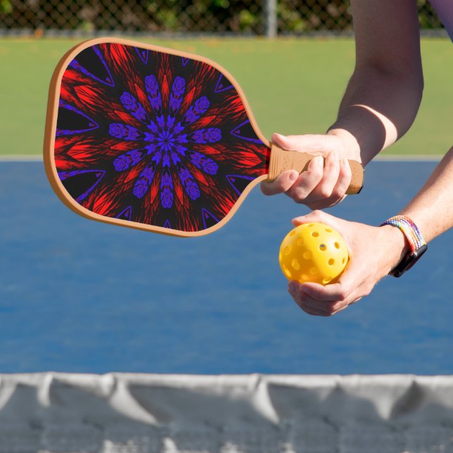 Mandala Southwestern Hippie Boho Chic Bohemian Pickleball Paddle (Insitu)