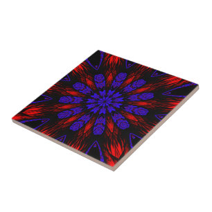 Mandala Southwestern Hippie Boho Chic Bohemian Tile