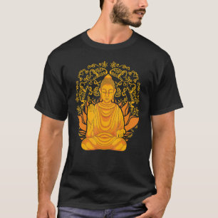 Mandala Spiritual Meditation Zen Buddhism Mantra B T-Shirt