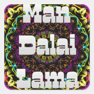 Mandala Square Sticker