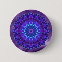 Mandala star in blue | lila waves