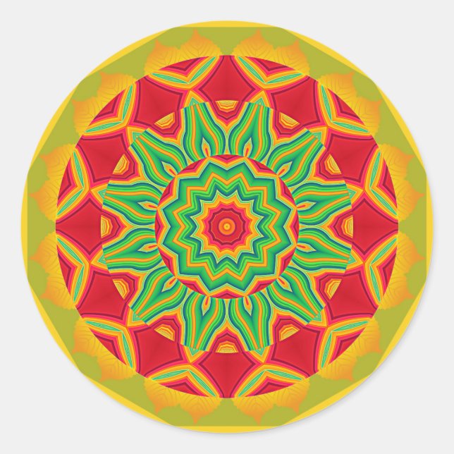Mandala Sticker (Front)