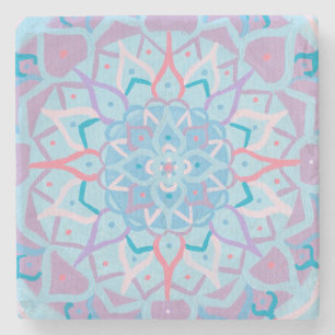Mandala Stone Coaster