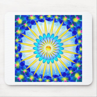 Mandala Sunshine Mouse Pad