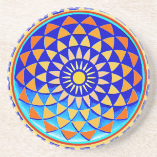 Mandala Symbol of Perfection Coaster
