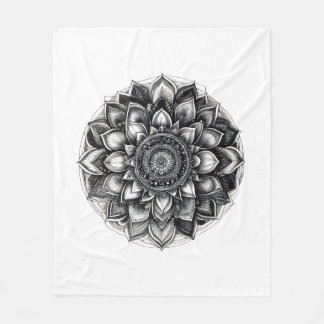 mandala throw blanket