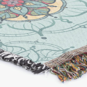 Mandala Throw Blanket