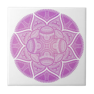 mandala tiles colourful 