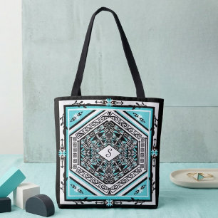 Mandala Tribal Nouveau Tote Bag