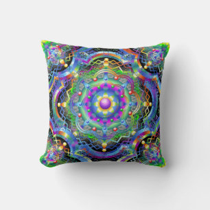 Mandala Universe Colours Cushion