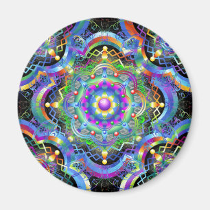 Mandala Universe Colours Magnet