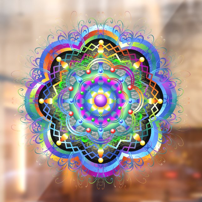 Mandala Universe Psychedelic Colours (Sheet 2)