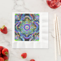 Mandala Universe Psychedelic Colours