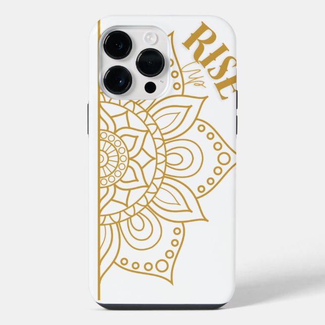 Mandala vibe - iphone 14 pro max case  (Back)