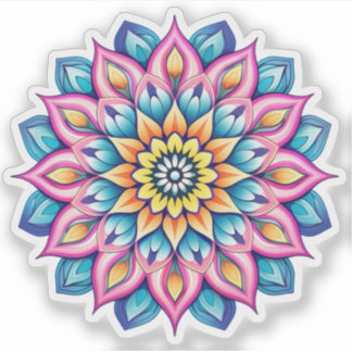 Mandala vinyl sticker