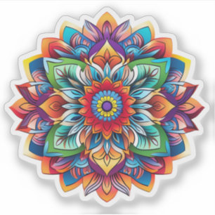 Mandala vinyl sticker