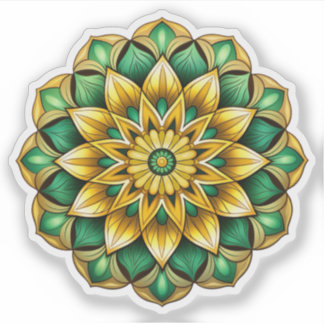 Mandala vinyl sticker