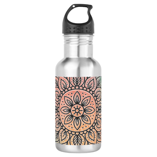 Mandala Water Bottle (Front)