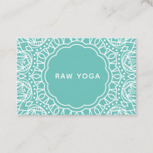 Mandala Yoga Wellness Spiritual Business Card