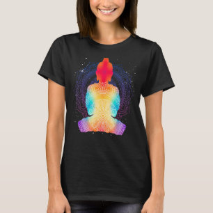 Mandala Zen Buddhism Spiritual Buddhist Colourful T-Shirt