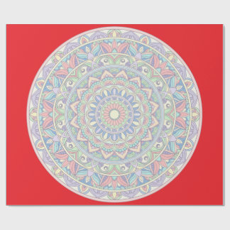 Mandala Zen Yoga Spiritual Wrapping Paper
