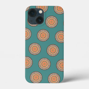 Mandala Zigzag Pattern iPhone 13 Mini Case