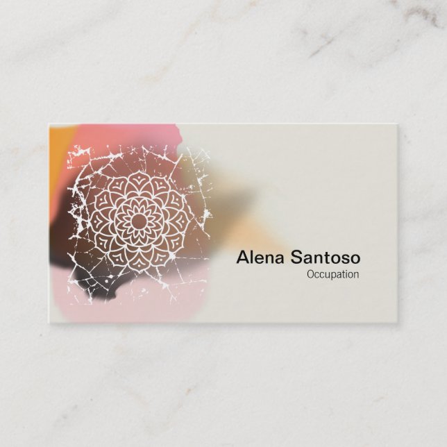 Mandalas Business Card (Front)