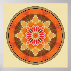 Mandalas for a New Earth, No. 2 Poster
