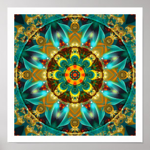 Mandalas from the Depth of Love 26 Print