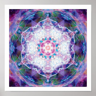 Mandalas from the Depth of Love 7 Print