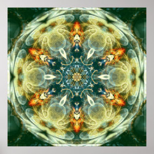 Mandalas from the Heart of Change 6 Poster