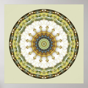 Mandalas from the Heart of Peace, No. 5 Poster