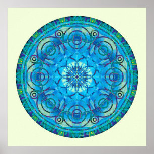 Mandalas of Deep Trust, No. 6 Poster