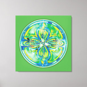 Mandalas of Healing & Awakening, No.6, Canvas Print