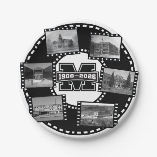Mandan All Class Reunion Paper Plates