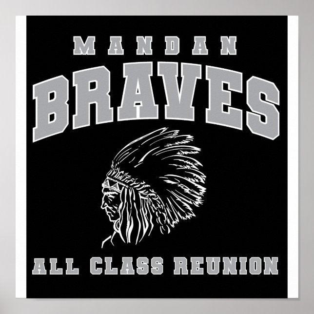 Mandan All Class Reunion Poster (Front)