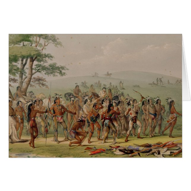 Mandan Archery Contest, c.1832 (Front Horizontal)