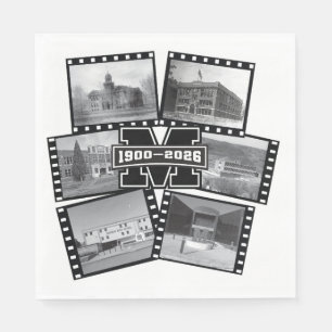 Mandan Braves All Class Reunion Paper Napkins