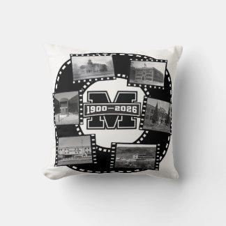 Mandan Braves All Class Reunion Pillow