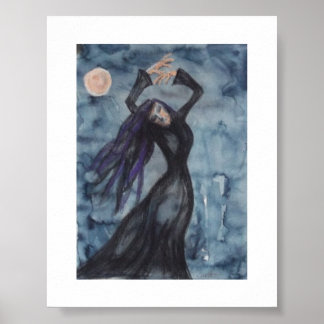 Måndans - Moon dance Poster