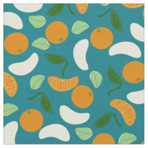 Mandarin Citrus Fabric