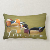 Mandarin Duck Couple / Love Birds Custom Wedding