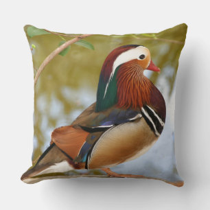Mandarin Duck Cushion