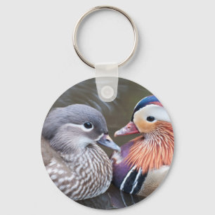 Mandarin Duck Keychain