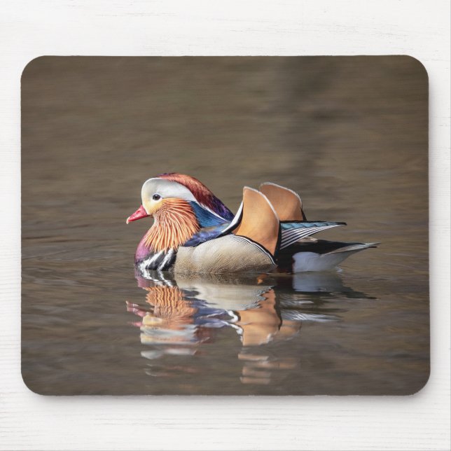 Mandarin Duck Mouse Pad (Front)