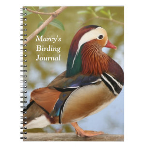 Mandarin Duck Notebook