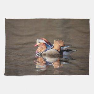 Mandarin Duck Tea Towel
