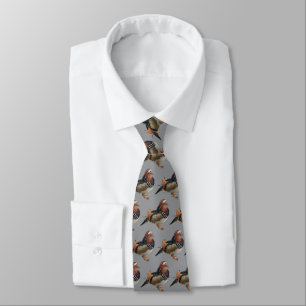 Mandarin Duck Tie
