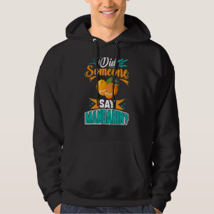 Mandarin Orange Tree Fruit Plant Juice Fresh Canne Hoodie