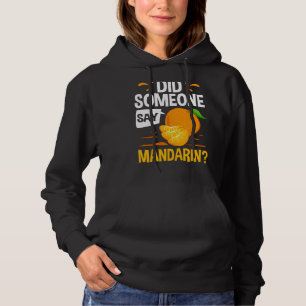 Mandarin Orange Tree Fruit Plant Juice Fresh Canne Hoodie
